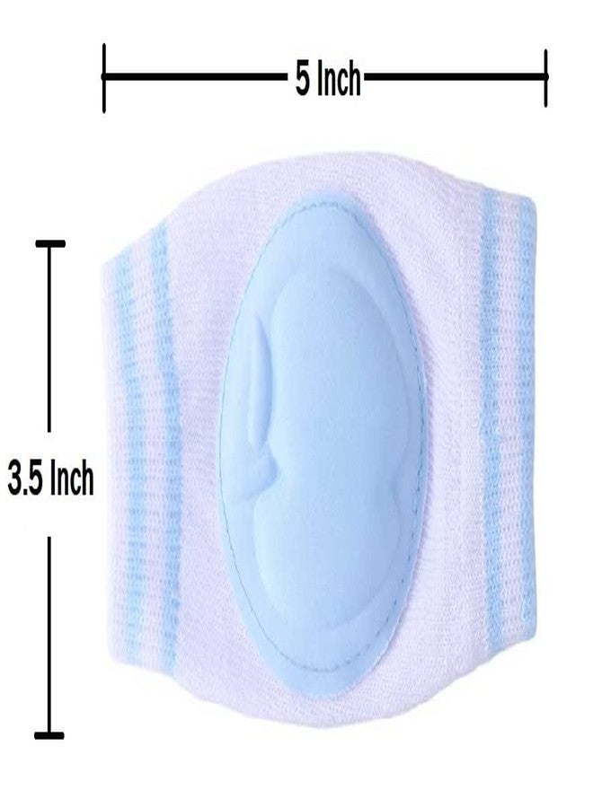 Cavernshop Multicolor Baby Knee Pads for Crawling, Toddlers, Infant, Girl, Elbow Safety Protector, Stretchable Anti-Slip Padded Soft Cotton Comfortable and Support Protector Knee Cap for Kids, Knee Pads for Babies (2 Pair) - Image 5
