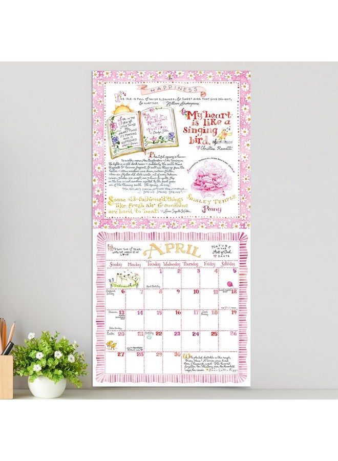 TF Publishing 2025 Susan Branch Wall Calendar - Large Grids For Appointments And Scheduling - Vertical Monthly Wall Calendar 2025 - Home And Office Organization - Premium Matte Paper - 12"X12”  - Image 2