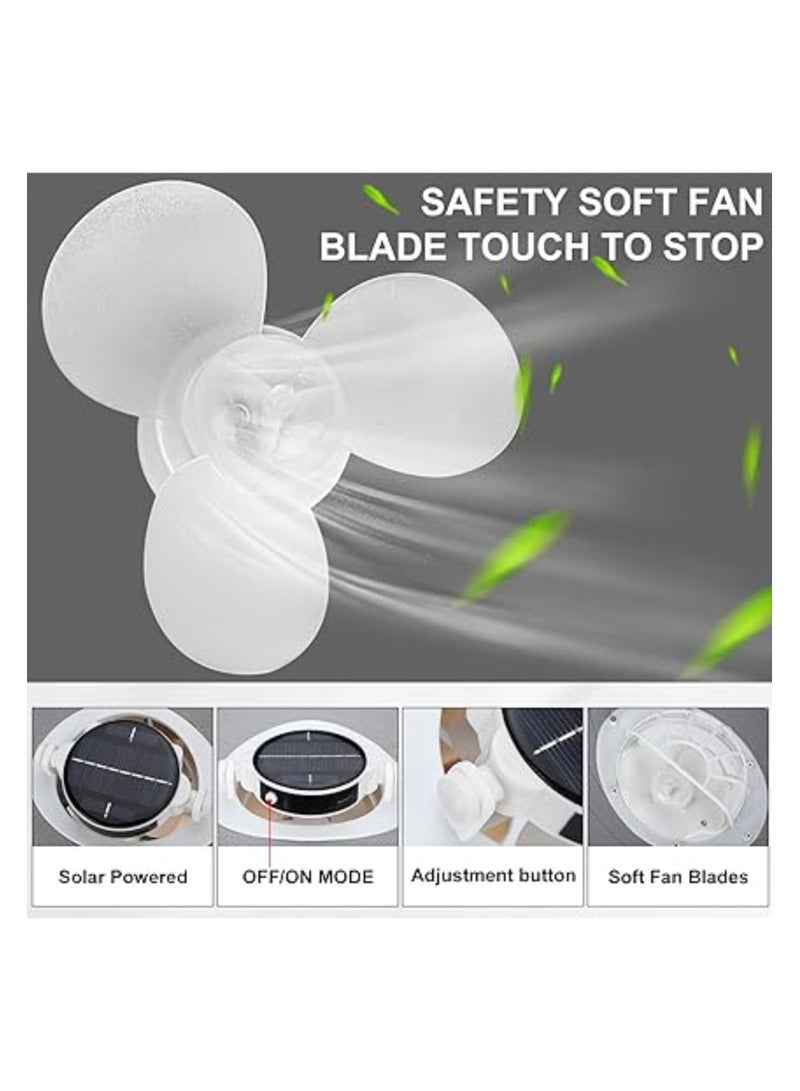 Generic Solar Fan Sun Cap, Fishing Hat with Fan, Wide Brim Outdoor UPF 50+ Sun Protection with Detachable Neck Flap and Face Mask for Man and Women Outdoor Sport Travel Camping, UV Protection Hat, Grey - Image 3