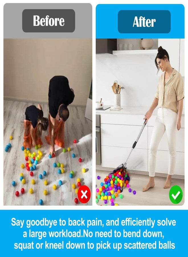 PalkSky Ball Pit Balls Pick Up Shovel, Plastic Ball Collector for Toddlers/Kids/Pets, Portable Pool Balls Retriever Scooper - Image 4