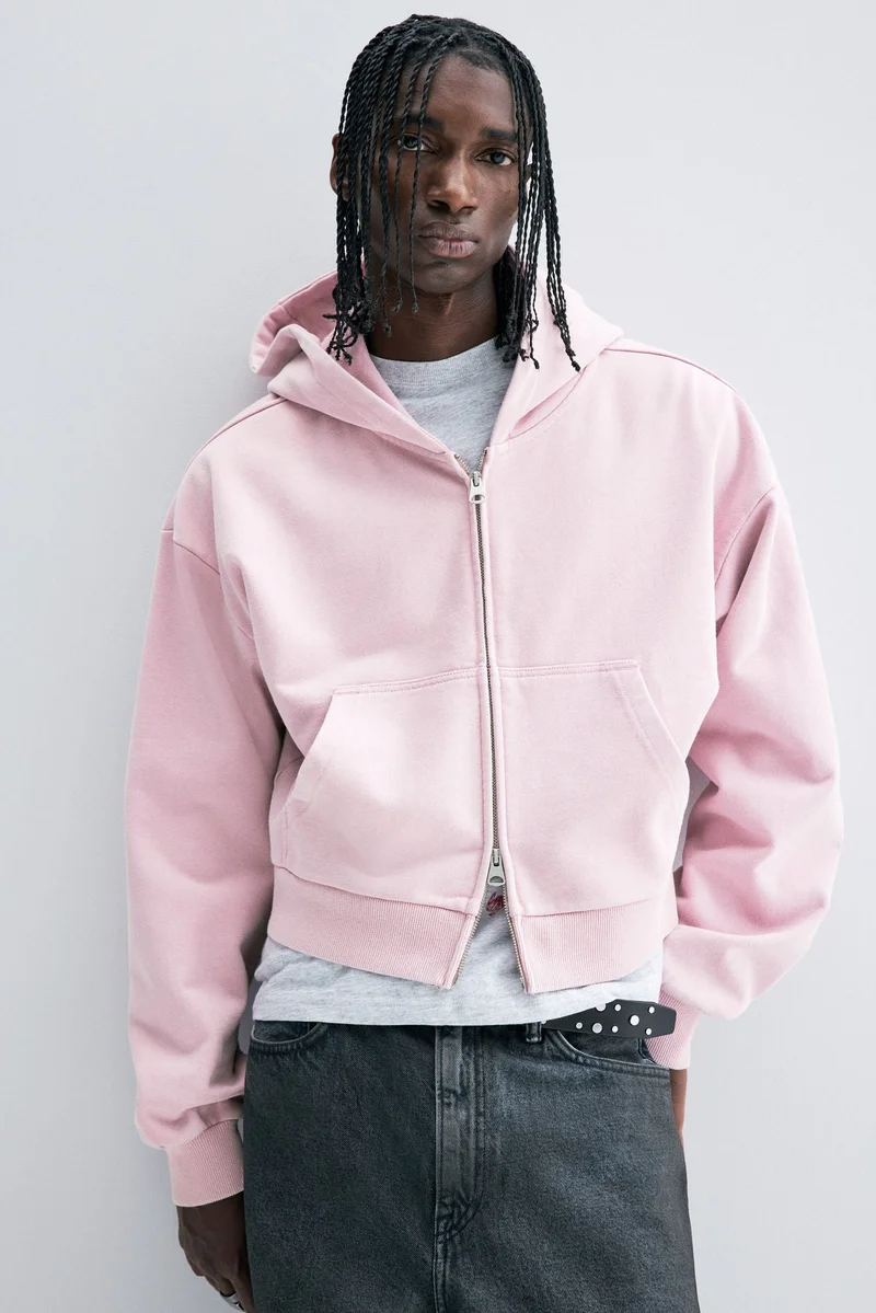 H&M Oversized Fit Zip-through hoodie