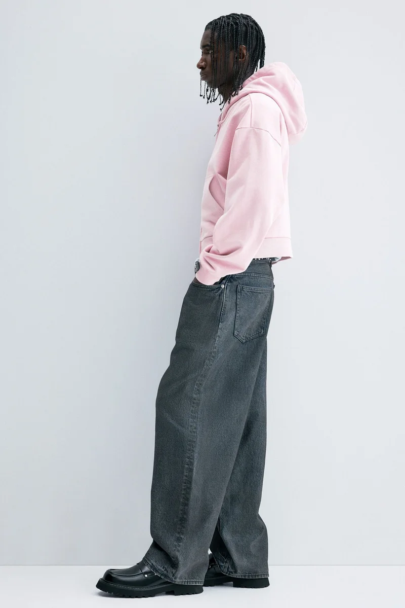 H&M  Oversized Fit Zip-through hoodie for Women | Best Price UAE
