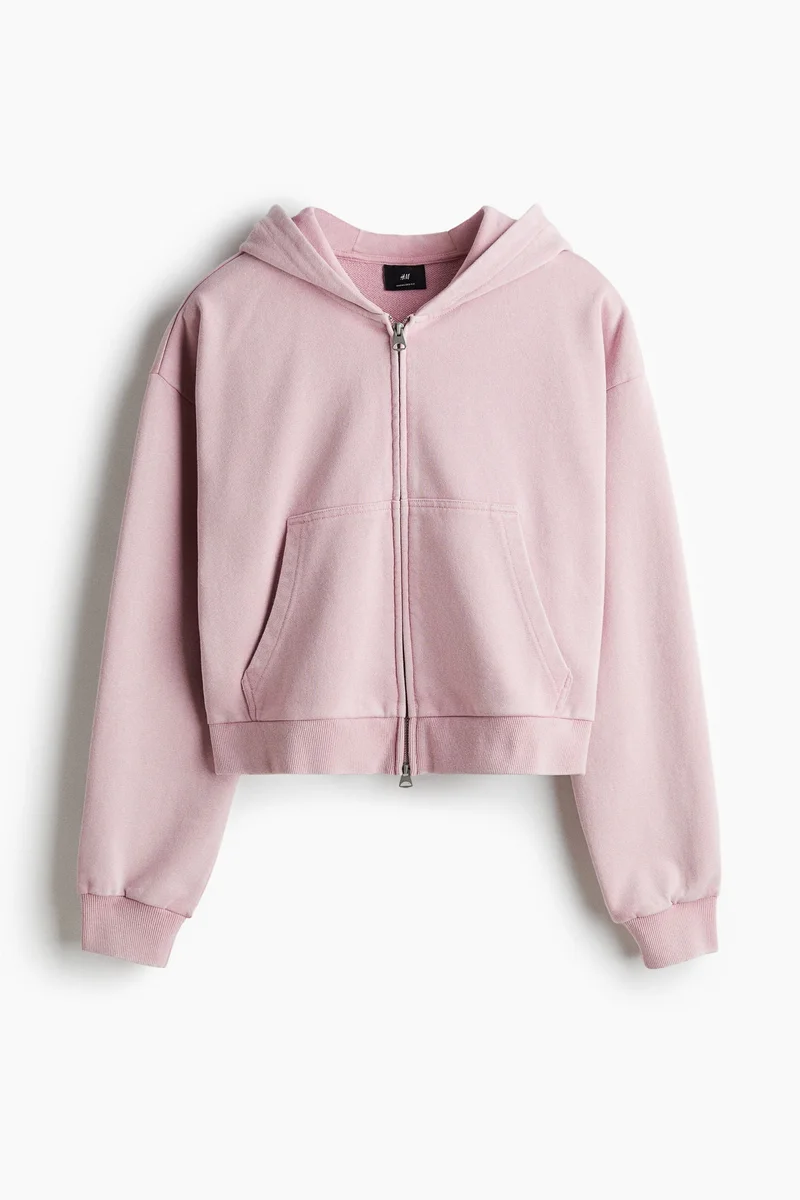 H&M  Oversized Fit Zip-through hoodie for Women | Best Price UAE