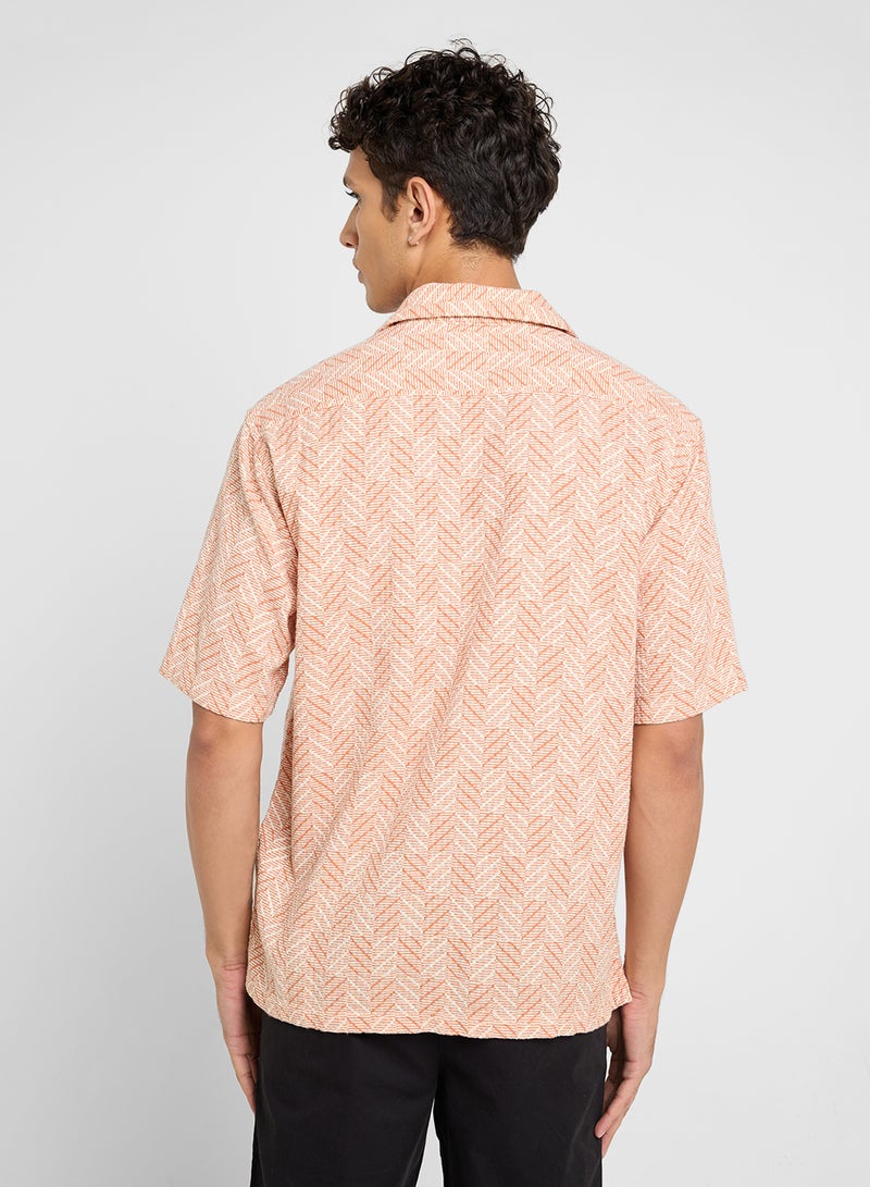 JACK & JONES Aop Print Regular Fit Shirt - Image 2