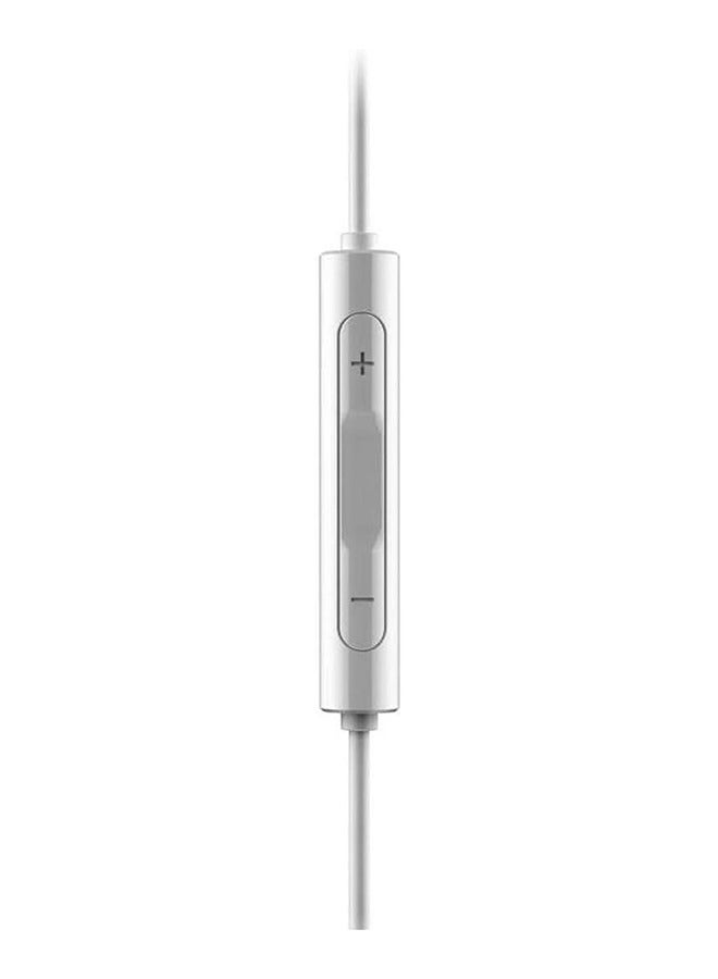 أوشن سماعة أذن داخلية 3.5 ملم سماعة أذن سلكية لهواوي، سماعات أذن استريو مع البعيد والميكروفون AM115، مناسبة لأجهزة آي باد، شياومي، هواوي، الهاتف المحمول لأندرويد، أجهزة الكمبيوتر اللوحية، أجهزة الكمبيوتر المحمولة، الأبيض - Image 3