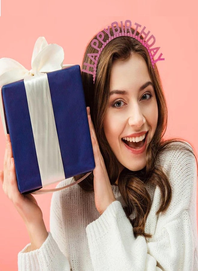 سيناكي مجموعة سيناسي المكونة من 10 قطع من عصابات الرأس البلاستيكية المزينة بالخرز اللامع، مثالية لحفلات أعياد الميلاد، والتيجان، وحلقات الشعر، وإكسسوارات الشعر المناسبة للأطفال الصغار والفتيات والمراهقات والنساء. - Image 3