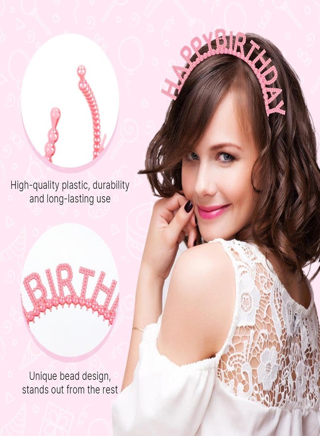 سيناكي مجموعة سيناسي المكونة من 10 قطع من عصابات الرأس البلاستيكية المزينة بالخرز اللامع، مثالية لحفلات أعياد الميلاد، والتيجان، وحلقات الشعر، وإكسسوارات الشعر المناسبة للأطفال الصغار والفتيات والمراهقات والنساء. - Image 5