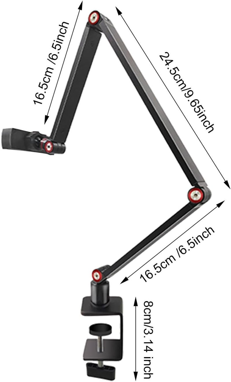 windforgecraft Phone Stand for Desk,360-Degree Angle Holder | Adjustable Height & Angle Stand, Alloy Tablet Stand Holder for Desk, Phone - Image 5