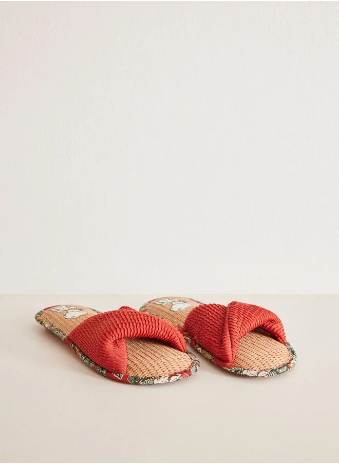 women'secret Orange slippers