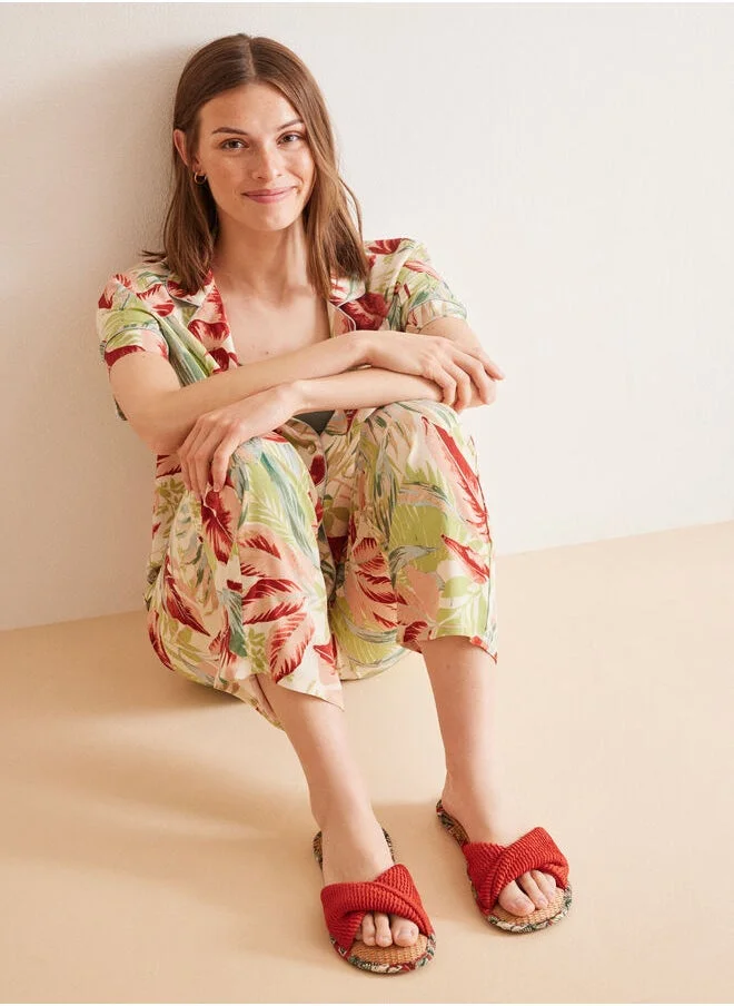 women'secret Orange slippers