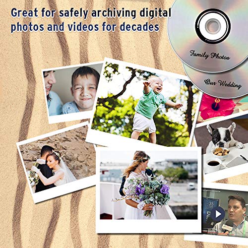 PLEXDISC 645-213 50 GB 6X Blu-ray Double Layer Recordable BD-R DL White Inkjet, 25-Disc Spindle - Image 5