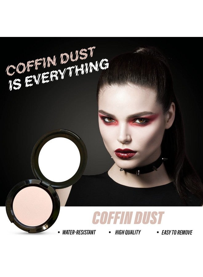 MANIC PANIC Coffin Dust Translucent Setting Powder - Makeup Setting Powder for Halloween or Cosplay Looks - All Day Wear, Combats Shine, Limits Transferring - Vegan - Image 2