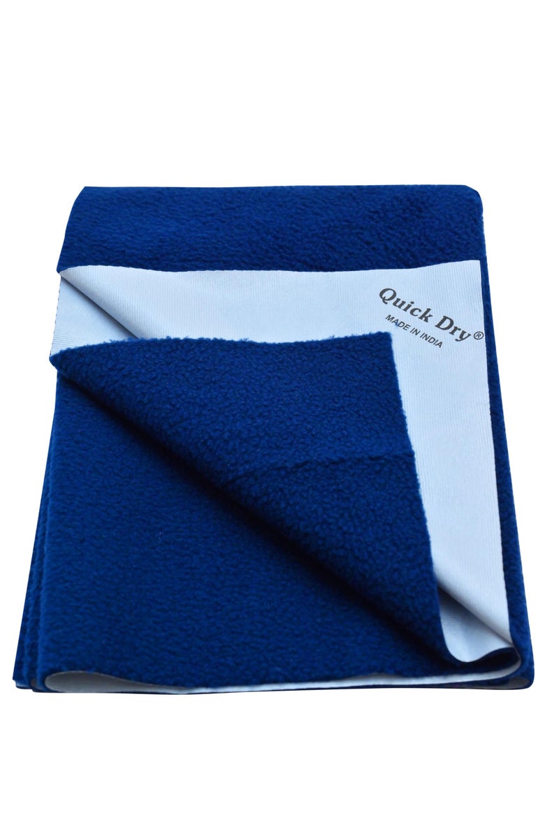 Waterproof Quick Dry Sheet for Baby| Bed Pad Anti-Piling Fleece Extra Absorbent Washable Matress Protector| Baby Bed Protector Sheet for Toddler Children. (Violet, Small Single)  - Image 1