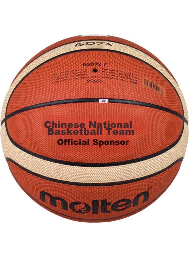 Molten Basketball, Size 6, For Women And Youth, Indoor And Outdoor Use, Suitable For National Teams, Pu Material, Gd6x-c - Image 5