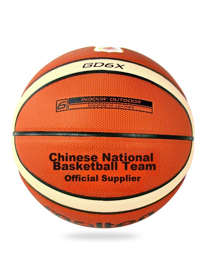 Molten Basketball, Size 6, For Women And Youth, Indoor And Outdoor Use, Suitable For National Teams, Pu Material, Gd6x-c - Image 4