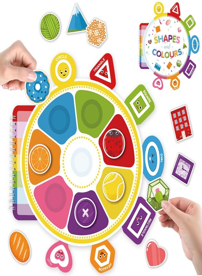 abcxgood Double-Sided Montessori Toys & Toddler Puzzles Ages 1-3 | 56 Reusable Learning Activities, Toddler Travel Toys & Shapes Puzzle for Home, Car, Airplane - Image 1