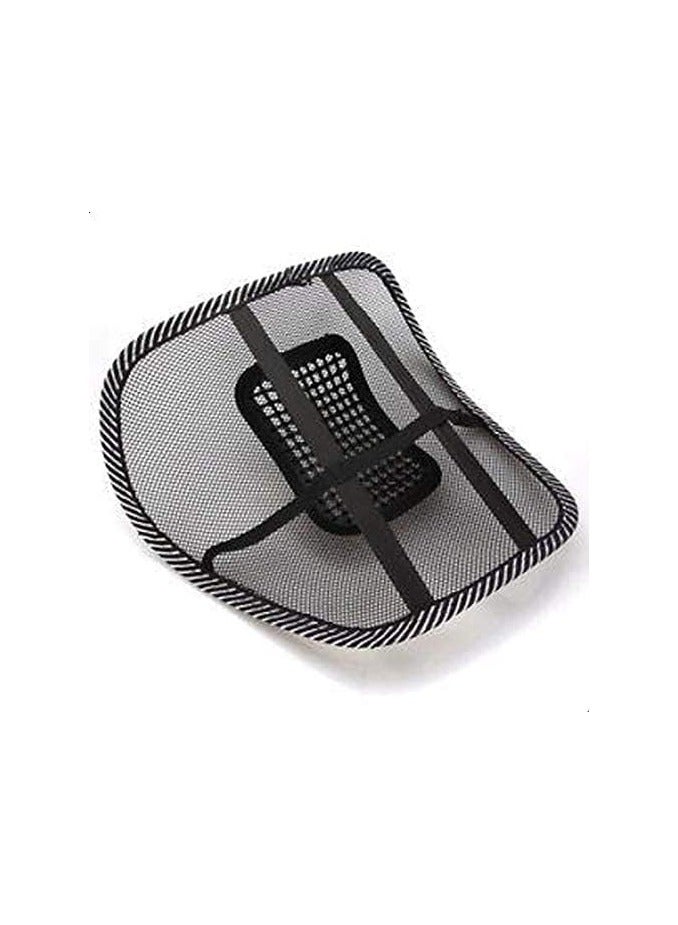 Generic Car Mesh Back Support with Massage Beads for Comfort and Pain Relief - Image 2