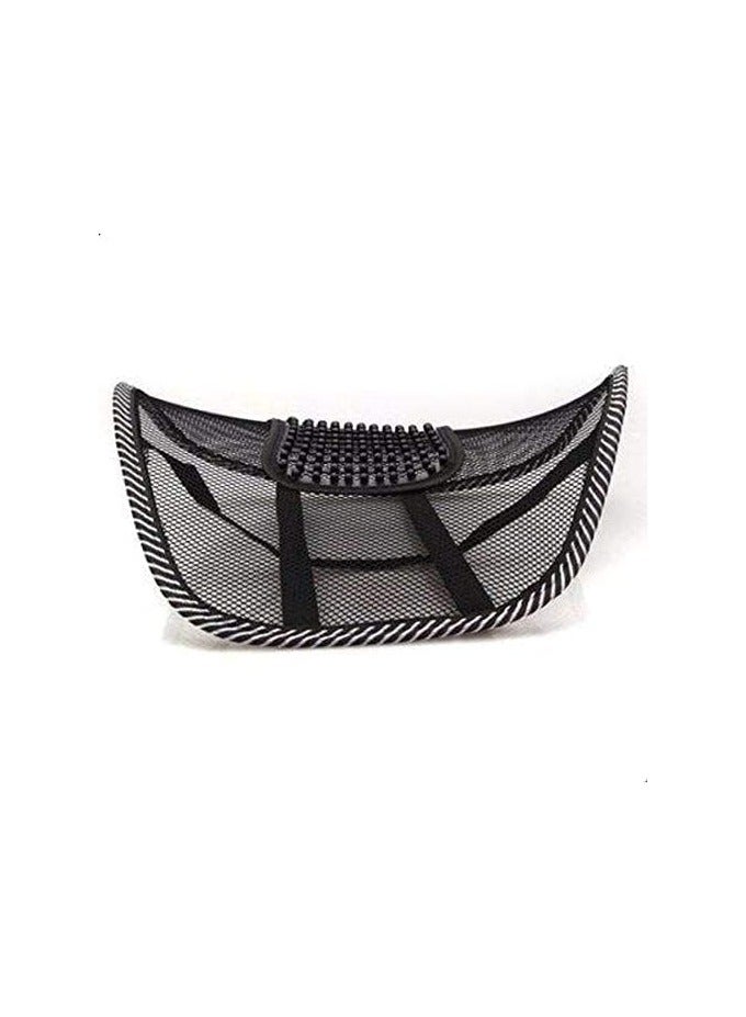 Generic Car Mesh Back Support with Massage Beads for Comfort and Pain Relief - Image 3