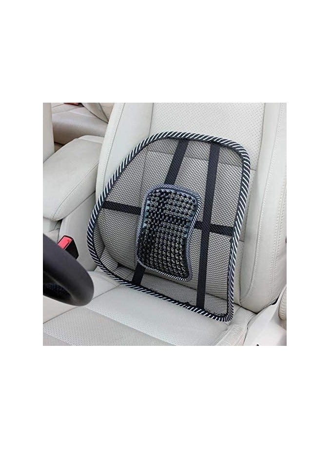 Generic Car Mesh Back Support with Massage Beads for Comfort and Pain Relief - Image 4