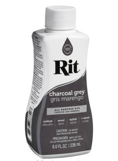 RIT Rit All-Purpose Liquid Dye, Charcoal Grey  - Image 2