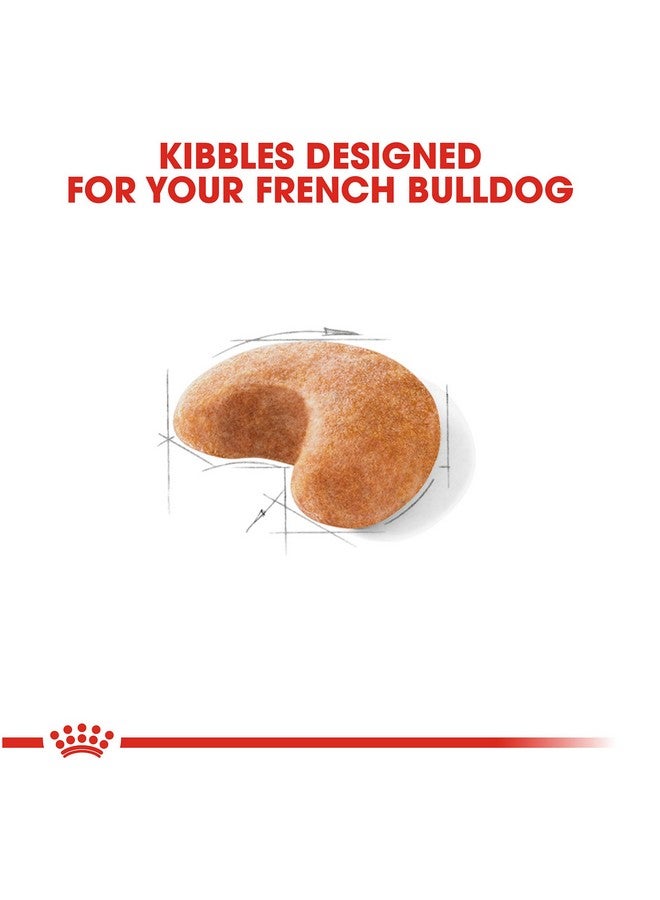 رويال كانين طعام جاف للكلاب البالغة من رويال كانين بولدوغ الفرنسي، كيس 6 أرطال - Image 2