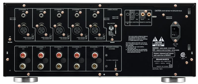 Marantz MM7055 5-Channel Power Amplifier (Black) - Image 2