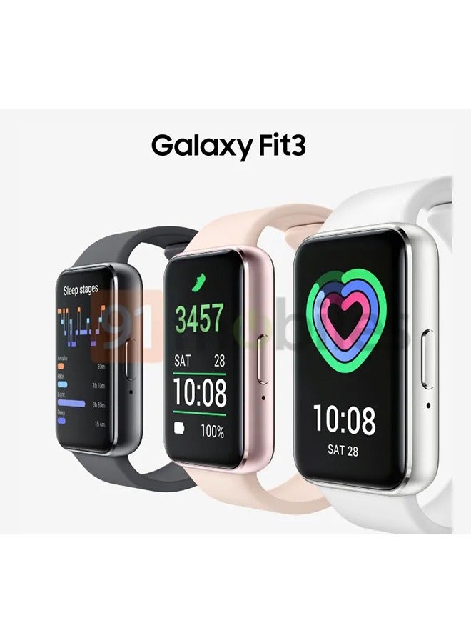 سامسونج Galaxy Fit3 Sport Band Pink\Gold - Image 5