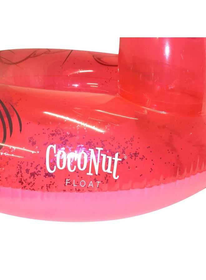 Coconut Float Coconut Outdoor Flamingo with Shades Pool Float - Inflatable Pool Ring - Durable Long Lasting Lounge Tube and Water Toy - Fun Decoration for Parties, Events - Ages 8+ Years - Image 5