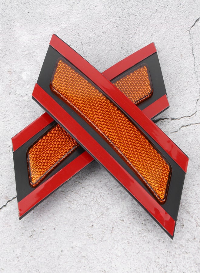 Pair of Side Marker Lights Reflector 63217162547 63217162548 Fits for X5 E70 07‑10 - Image 5