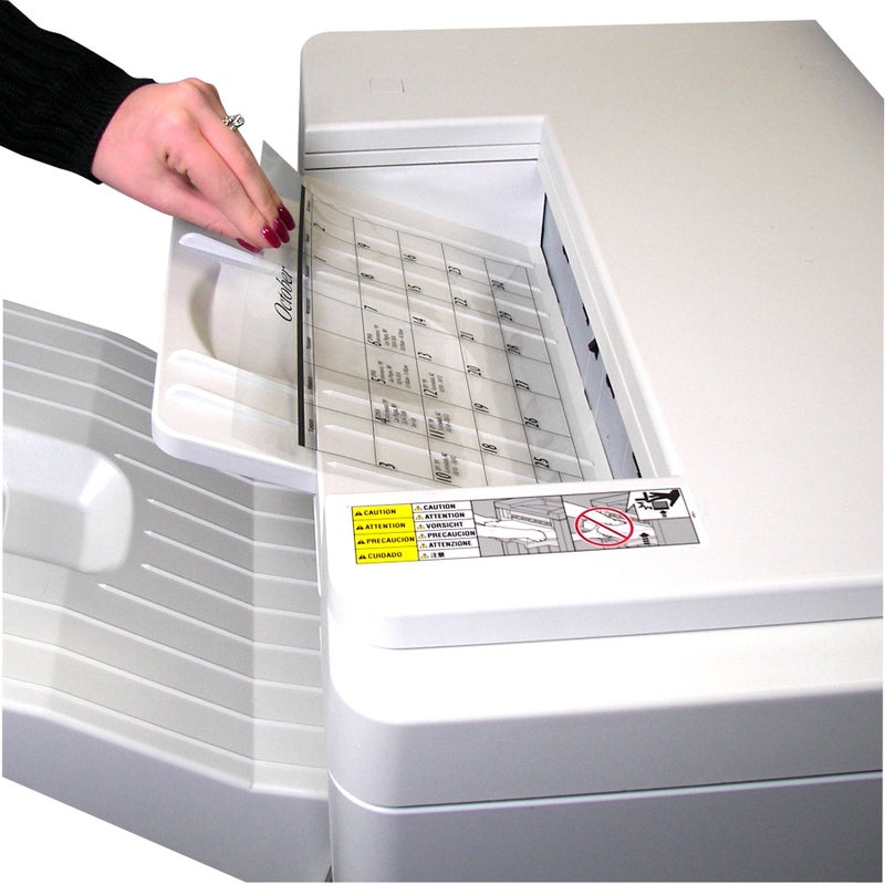 CLine Transparency Film for Plain PaperLaser Printers Clear 85 x 11 Inches 50 Sheets per Box 60837