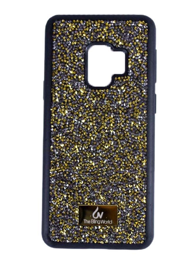 NIBEMINENT Protective Case Cover For Samsung Galaxy S9 Black/Gold/Silver - Image 1