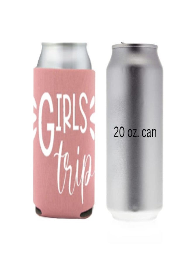 Awkward-AF Girls Trip Drink Holders (4 pack) Cozies Party Favor - Party Favor Gift for Girls Trip Weekend Getaway for Women Sister Auntie Friends BFF Besties Big Little Sister Vacation (Set of 4) - Image 4