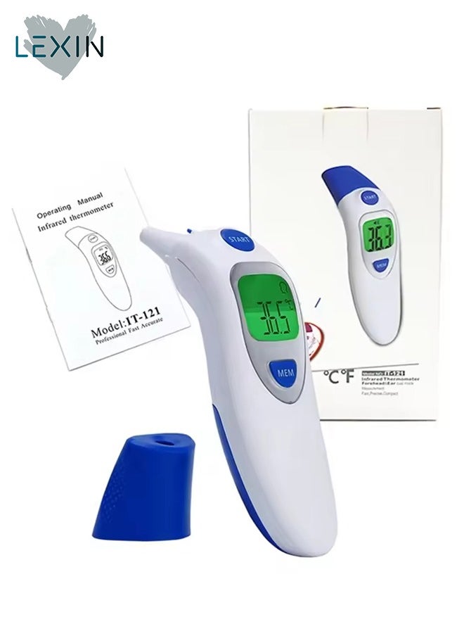 LEXIN LCD Digital IR Infrared Dual Mode Thermometer With Alarm Function  - Image 1