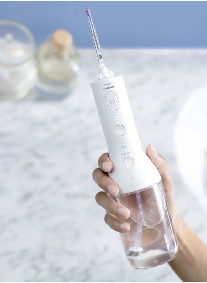 PHILIPS SONICARE - Cordless Power Flosser 3000 Series  With Certified UAE 3 Pin,HX3806/31, - Image 1