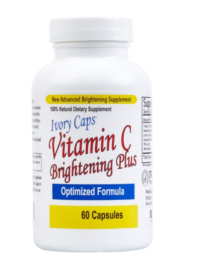Ivory Vitamin C Brightening Plus - 60 Capsules - Image 2