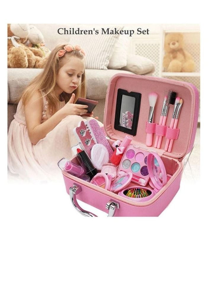 A Makeup Bag That Decorates Girls With a Pink Color And a Suitable Shape - Image 5