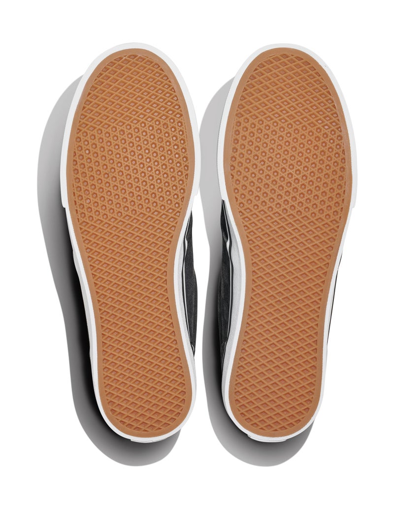 Vans Women's Atwood Shoe - Low-Top Fashion Sneakers for Work & Everyday Wear. Check Textile Black. 9 - Image 4