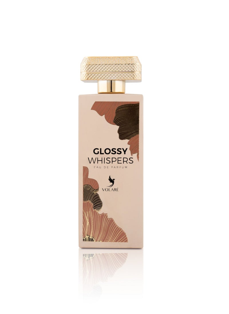 VOLARE Glossy Whispers Eau De Parfum for Women - 100ml | Fruity Floral Perfume with Lychee, Rose, Violet & Sugared Amber - Image 2