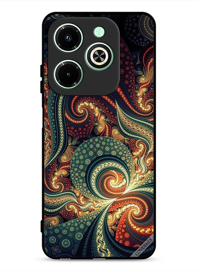 Covernex Infinix Hot 40i 4G Protective Case Cover Mandala Vintage Pattern - Image 1