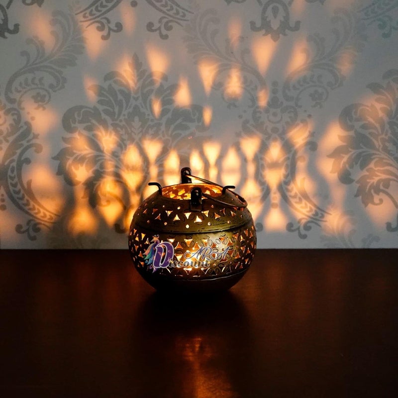 Discount ARA Antique Lota Tealight Holder for Living Room DecorationPooja Room Decorative ItemDiwali Decoration Items - Image 2
