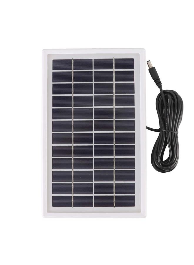 Thoraya Portable Solar Panel DC 12V 3W High Conversion Efficiency Semi Flexible Solar Cell Panel for Mobile Phone Car  - Image 1
