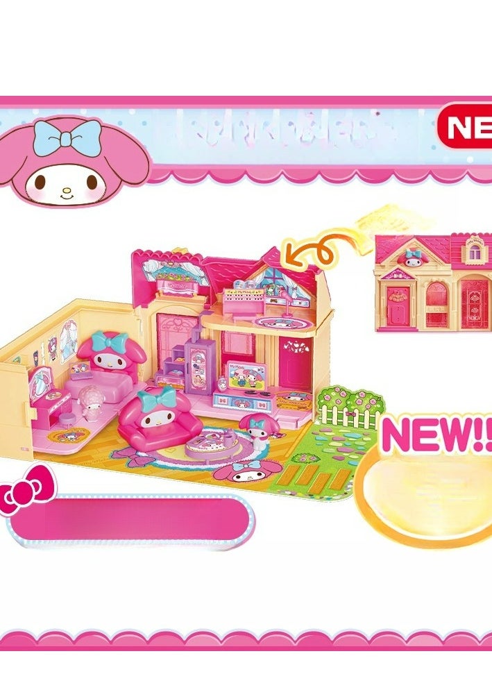 Sanrio - Small Household Appliances, Refrigerators, Ovens, Rice Cookers, Girls' Simulated Home Play Toy Sets - Image 1