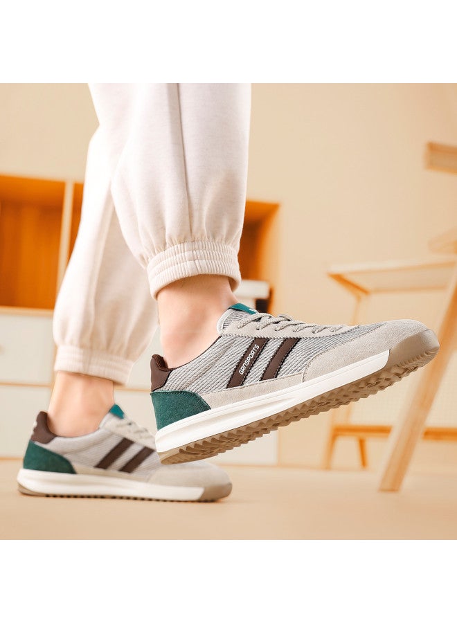 Noble bird Retro Wear-resistant Casual Shoes Men's 2025 Summer New Lightweight Breathable Fashion Versatile Youth Sports Sneakers - Image 4