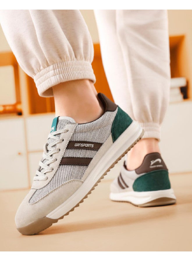 Noble bird Retro Wear-resistant Casual Shoes Men's 2025 Summer New Lightweight Breathable Fashion Versatile Youth Sports Sneakers - Image 1