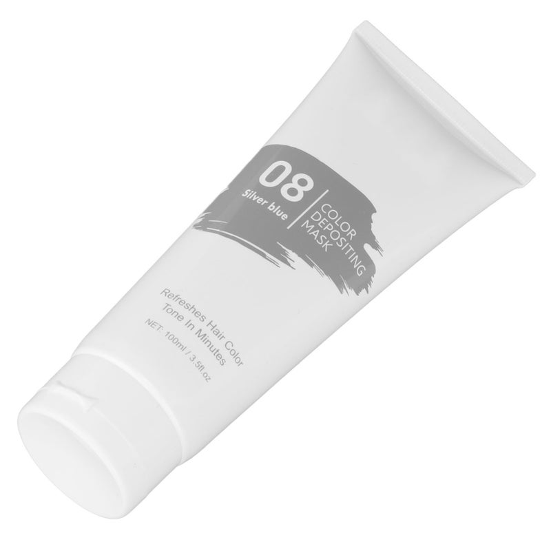 100ml Dyed Hair Conditioner Easy Coloring Gentle Color Dyed Depositing Conditioner Grey - Image 5