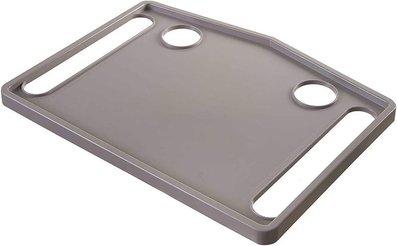 DMI DMI Walker Tray With Cup Holders Walker Tray For Folding Walkers Gray - Image 3