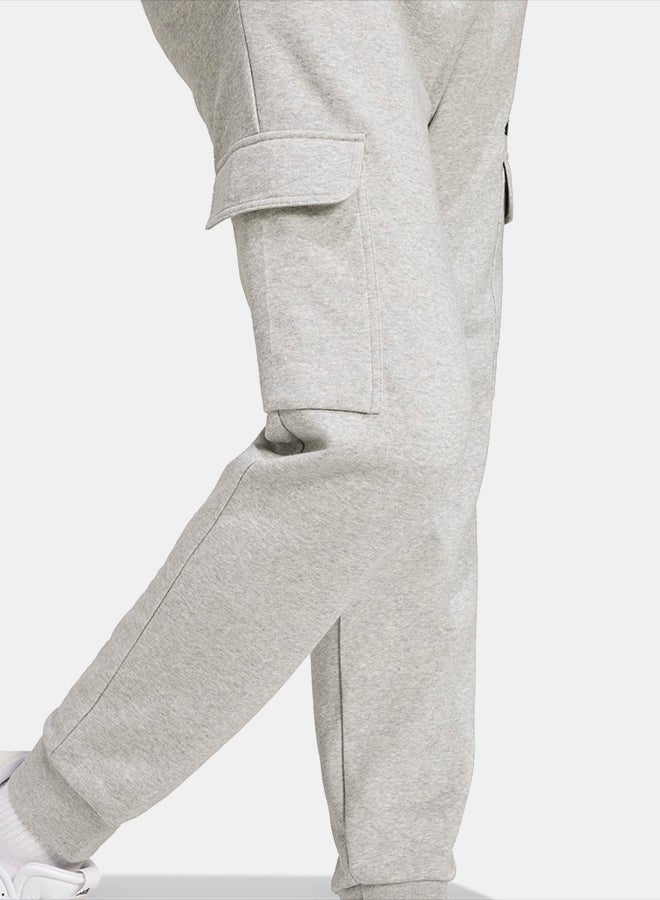 Adidas Essentials Feelcozy Fleece Cargo Joggers - Image 5