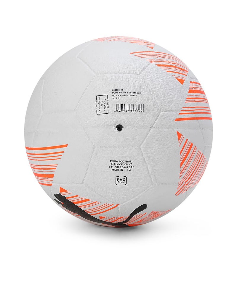 PUMA كرة القدم المستقبلية 2 للبالغين من كلا الجنسين، أبيض-حمضيات - 5 (5476003) - Image 2