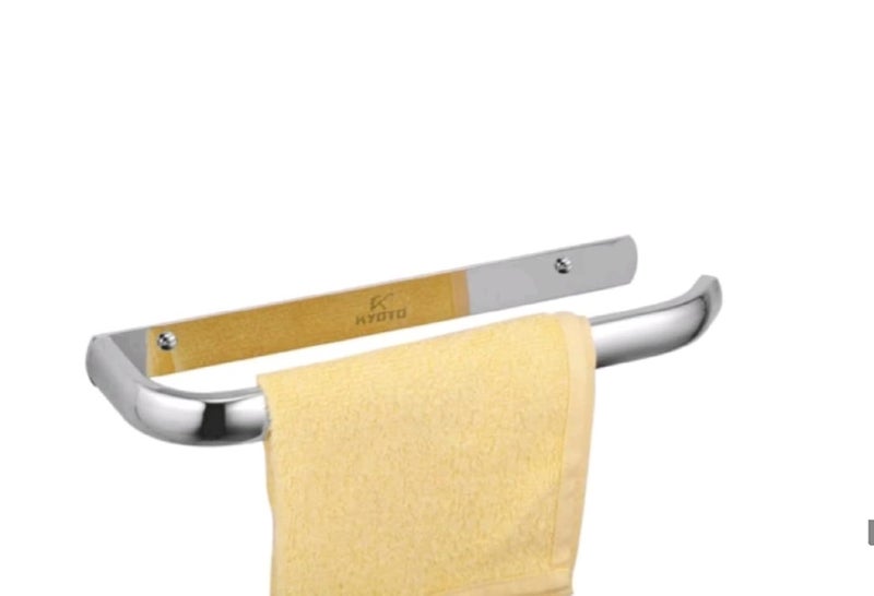 Kyoto KYOTO LAVABI Towel Ring Stainless Steel Chrome Finished Wall Hanging RingTowel RingNapkin HolderTowel Hanger for Kitchen Wash Area Bathroom Accessories Pack of 1  - Image 1