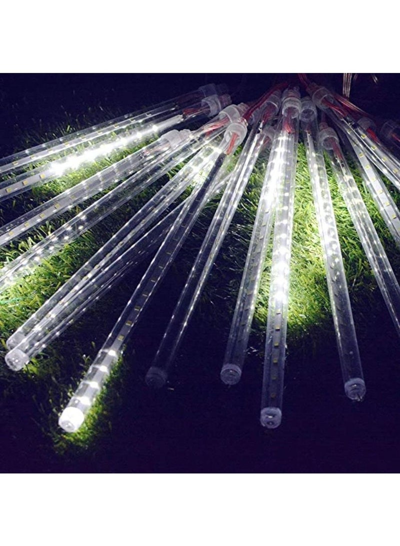 QUESERA 10 Tube 360 LEDs Outdoor String Light, Solar Powered Waterproof - Image 2